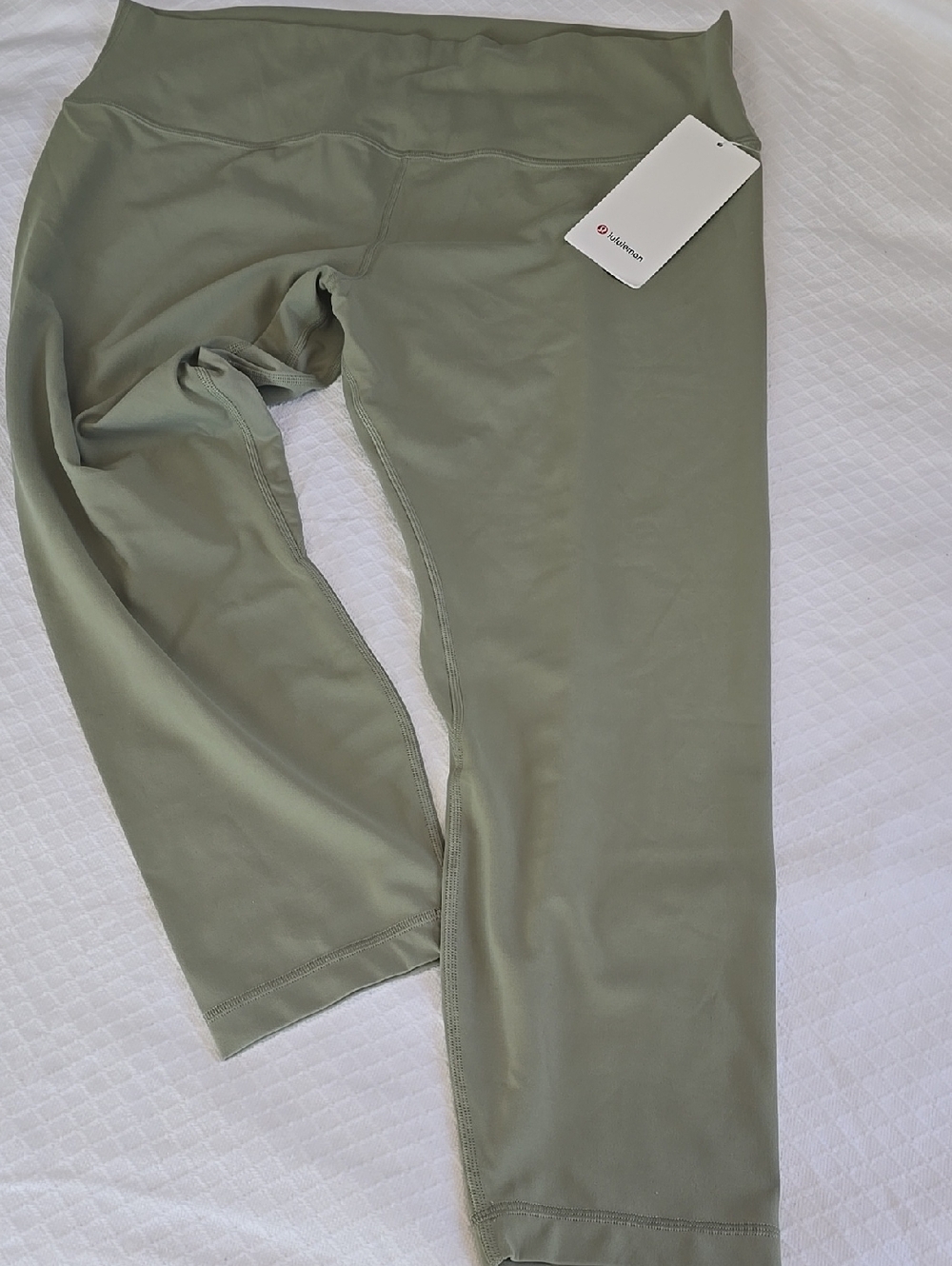Lululemon Align High-Rise Pant 25" Size 20 Rosemary Green NWT